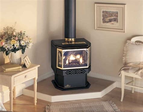 earth stove free standing gas fireplace